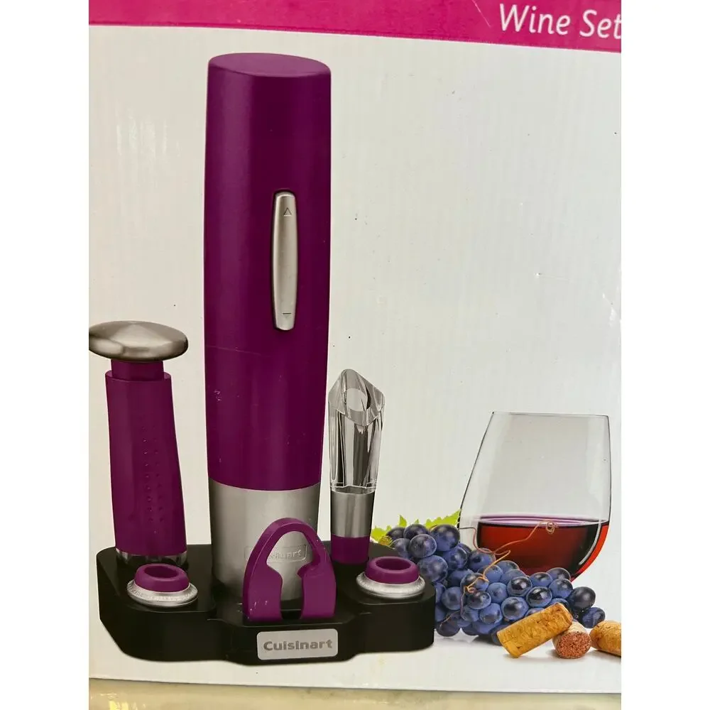 Cuisinart Electric Wine Opener Gift Set